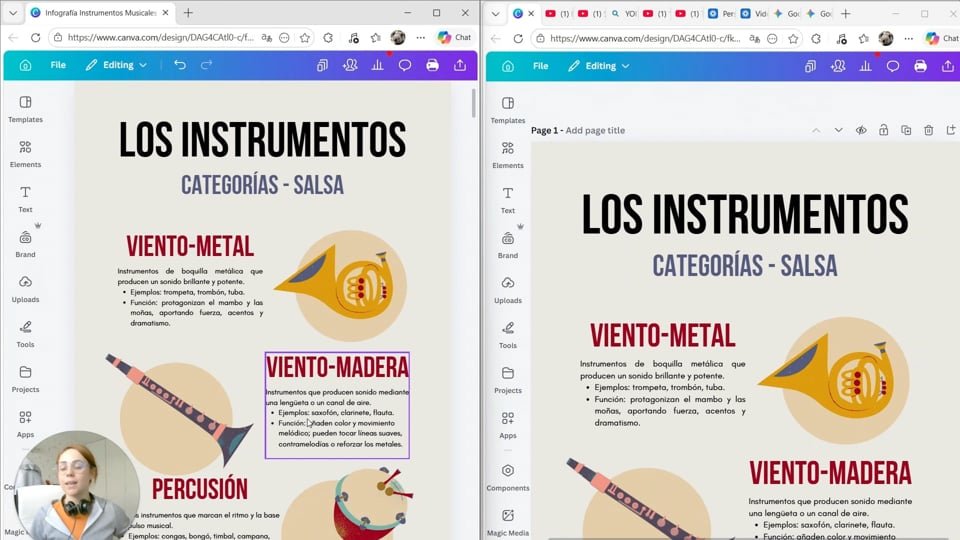 Carátula de la clase Instrumentos de la Salsa